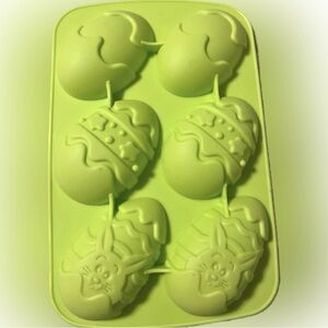 🍄Easter Eggs Silicone Mold DIY Baking Easter Decorations Green Holiday Candy